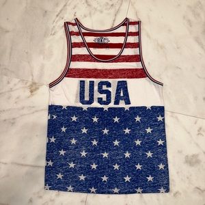 Mens usa tanktop